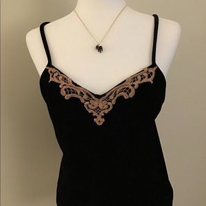 DELICATES Camisole V Neck Adjustable Straps Size M